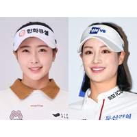 韓国“美女”ゴルファー、パク・キョル＆キム・ミンジュがアミノ酸ブランドとスポンサー契約！ 画像