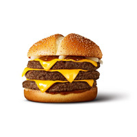 マクドナルド、7か月ぶりに復活！大人気の「トリプル肉厚ビーフ」が6月4日から2週間限定で発売 画像
