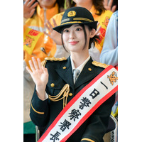 女優・井本彩花、渋谷警察署の1日警察署長に！ 痴漢被害防止キャンペーンに参加 画像