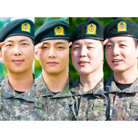 一気に4人が除隊したBTS、残すはSUGAのみ…JINの入隊から丸2年6カ月、“7人7様”で歩んだ兵役の日々 画像
