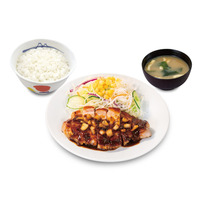松屋が日本ハムとコラボ！豪快な厚切り肉を使用した「雪国育ちトンテキ」が24日から販売 画像