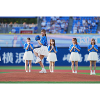 ＝LOVE、横浜スタジアムのDeNA対西武戦でライブパフォーマンス！ 瀧脇笙古は始球式に初挑戦 画像