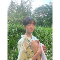 “日本一かわいい剣道女子”佐藤あかり、天然温泉で身体ポカポカ！浴衣姿で“湯上がり美人”ショット披露 画像