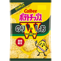 のり風味が通常の2倍に！「ポテトチップス のりしおW」コンビニ限定で21日より発売 画像