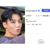 BTS・JUNG KOOK、投稿「0件」でフォロワー1000万人目前　除隊後に開設したインスタでも世界的人気を証明 画像