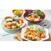 大戸屋から初のハワイアン風メニュー登場！南国風マヨソースで味わう「豚ロース夏野菜巻き」など3種が本日販売 画像