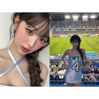 過度な“露出衣装”で「ふさわしくない」と議論になったが…IVE・ウォニョン、問題視せず堂々と再び披露【PHOTO】 画像