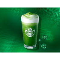 スタバ、「涼み 抹茶 ムース ティー」18日より発売！ほろ苦抹茶をすっきり味わえる一杯 画像