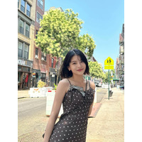 出口夏希、海外オフショの水玉ワンピが可愛すぎと評判 画像