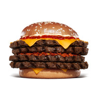 クセになる辛さの超大型バーガー！バーガーキング、「インフェルノ ザ・ワンパウンダー」登場 画像