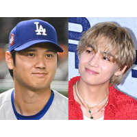 大谷翔平と対面の舞台裏も…BTS・V、LAドジャース始球式ビハインド映像公開！「楽しかった」 画像