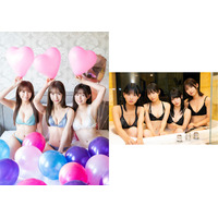 SKE48新選抜7名がチーム別に水着グラビア！“賑やか＆大人の雰囲気”の対照的な表情見せる 画像