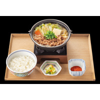 濃厚とんこつ醤油たれが食欲そそる！吉野家、ばり嗎監修「牛鍋膳」17日より販売開始 画像