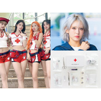 “大胆ステージ衣装”で物議の教訓は生かされず…「赤十字マーク」無断使用したチョン・ソミのブランドが告発 画像