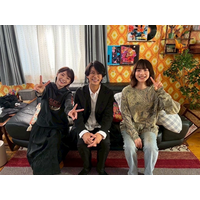 ドラマ『MISS KING』で共演！のん＆倉科カナ＆藤木直人の3ショットに反響 画像