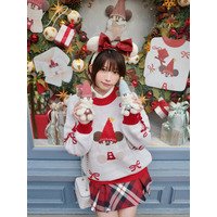 えなこ、可愛すぎるミニスカコーデでクリスマスディズニー満喫！ 画像