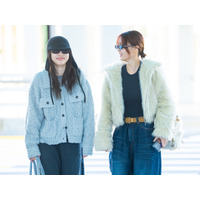 TWICE、個性が光る“冬コーデ”で空港に登場！ワールドツアー「THIS IS FOR」台湾公演のため出国【空港写真】 画像