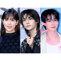 “歴代級スリーショット”！BLACKPINK・ジス×Stray Kids・ヒョンジン×ビョン・ウソク、豪華共演が話題！ 画像