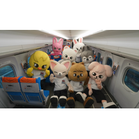 Stray Kids、新幹線1編成まるごとジャック！K-POPグループ初の貸切新幹線が運行開始 画像
