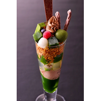 京都・宇治の老舗茶舗が“濃厚チョコ”の抹茶パフェを本日より発売！ 画像