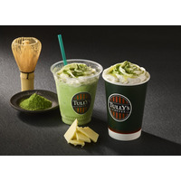 宇治抹茶とホワイトチョコが溶け合う新作！タリーズ、季節限定商品「抹茶ホワイトモカ」を26日より発売 画像