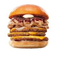 牛カルビに4種類のチーズを合わせた贅沢バーガー！ロッテリア、「ダブル絶品チーズ牛カルビバーガー」を26日より発売 画像