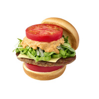 モスバーガー、熊本県産トマトを使ったボリューム満点の限定バーガーが登場！17日より販売開始 画像