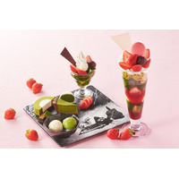 伊藤久右衛門、“源氏物語”テーマの「いちご抹茶スイーツ」提供開始！ 画像