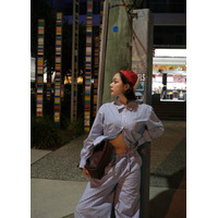 村重杏奈、へそ出しコーデに反響 画像