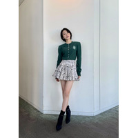 「美脚にクラクラッ」安斉星来のミニスカファッションにファン悶絶 画像