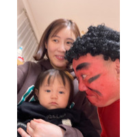 山本圭壱、赤鬼に変身するも愛娘の冷めた表情に「来年もう一度やってみます　無念」 画像