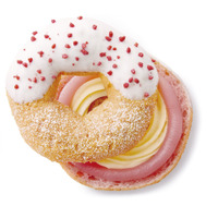 ミスタードーナツ、春の定番商品「桜もちっとドーナツ」全4種を11日から販売！ 画像