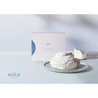 北海道産チーズケーキ「雪のようにやさしい」 aoka初の生菓子チーズケーキが大丸札幌に 画像