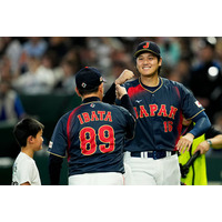 【WBC】大谷翔平、初戦2回表でグランドスラム！「お茶たてポーズ」で笑顔 画像