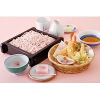 桜の風味香る春限定メニュー「さくらそば御膳」が登場！1966年創業の蕎麦店が4月12日まで販売 画像