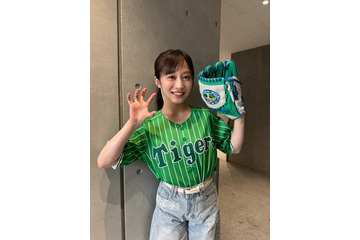 元NMB48・川上千尋、始球式で「1番いい投球ができました」 画像