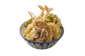 さん天に金目鯛×ほたるいかの初夏メニュー！大海老2本の天丼やそら豆かき揚げそばも 画像