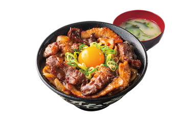 伝説のすた丼屋、牛カルビ×豚トロの厚切り焼肉丼が登場！6月1日より期間限定発売 画像
