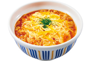 なか卯、“赤の親子丼”シリーズ登場！辛旨・温たま・チーズの3品を10日より販売 画像