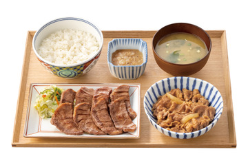 吉野家、厚切り牛たんと牛皿を一度に楽しめる夏限定御膳を18日より販売！ 画像