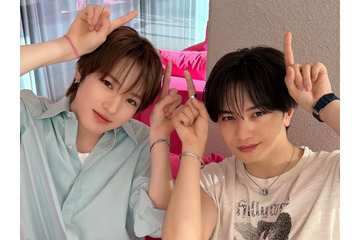 「ケンティー入所時、0歳」NCT WISH・サクヤ、中島健人と“プロアイドル感”満載2SHOT 画像