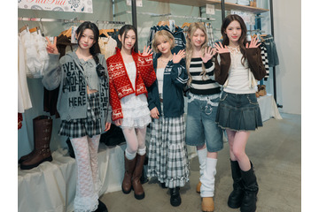 KiiiKiii、日本でお忍びショッピング!?WEGO原宿店を訪問　ビジュアルモデル抜擢スペシャルインタビューも「本当に光栄」 画像