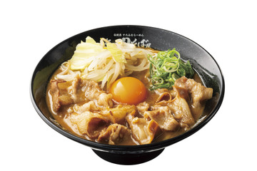 魚介の風味と豚骨のコクが重なる！伝説の肉そば屋、期間限定で「牛ホルモン肉そば 魚介とんこつ醤油」10日より販売 画像