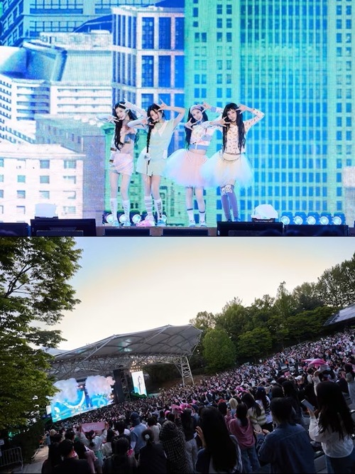 ILLITの無料公演