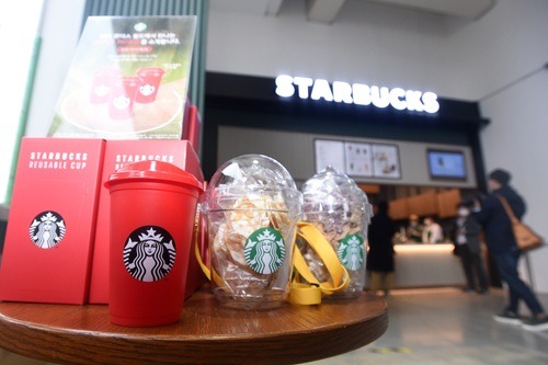 仁川SSGランダースフィールドの球場内にあるスターバックス