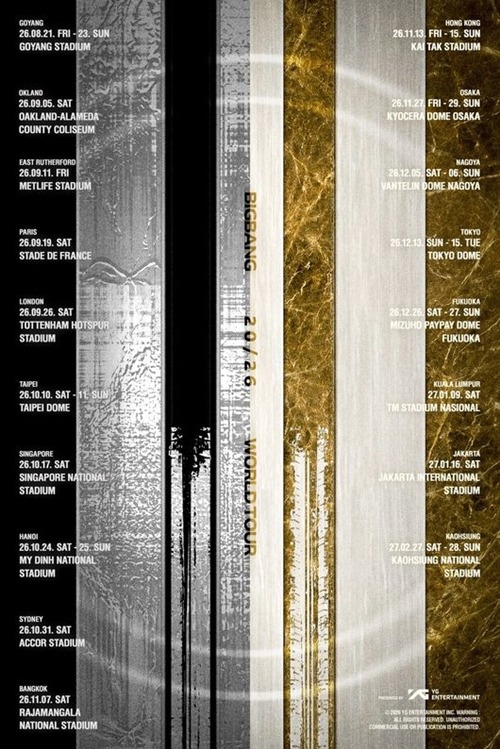 BIGBANG 2026 WORLD TOUR