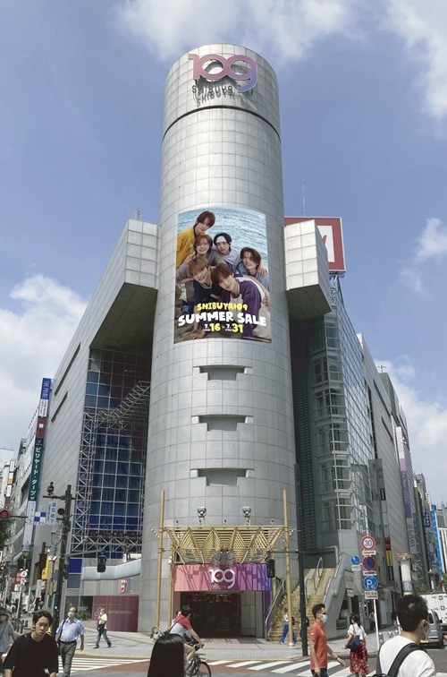 SHIBUYA109渋谷店装飾イメージ
