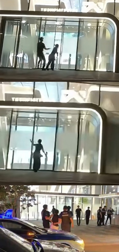YG本社襲撃女性