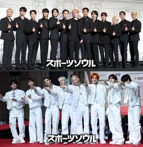 SEVENTEEN、Stray Kids