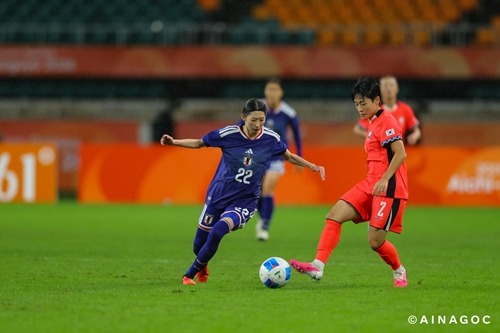 サッカー女子 日本対韓国